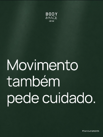 Body & Face Derm — Movimento também pede cuidado